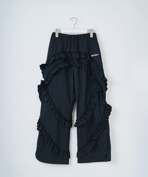 CONZ（コンズ）の「【naokitomizuka(ナオキトミヅカ)】WILD THINGS Frilled pants（その他パンツ・レディース・ブラック・34）」の4枚目の写真