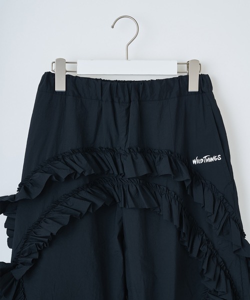 CONZ（コンズ）の「【naokitomizuka(ナオキトミヅカ)】WILD THINGS Frilled pants（その他パンツ・レディース・ブラック・34）」の6枚目の写真