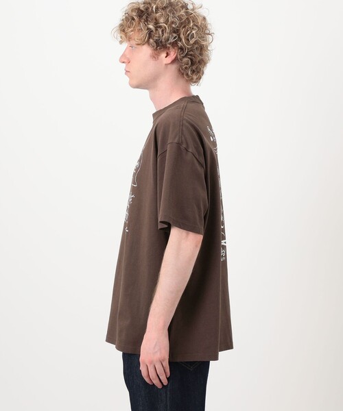 BRAIN DEAD（ブレインデット）の「BRAIN DEAD ANCIENT KNOWLEDGE プリントTシャツ（Tシャツ/カットソー・メンズ・レッド系その他2・L/M）」の4枚目の写真