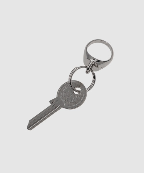 D'heygere（ディヘラ）の「Key Ring Signet Ring（リング・レディース・シルバー・1）」の4枚目の写真