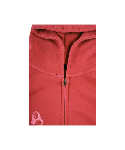 ERTR(イーアールティーアール)の「Mostly Harmless Hoodie Zip Up Coral Red(パーカー・レディース・その他・MEDIUM/LARGE)」の4枚目の写真