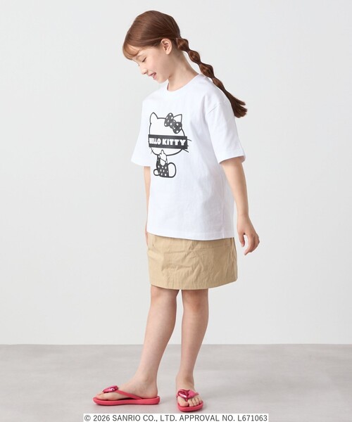 SHIPS any(シップス エニィ)の「Hello Kitty × SHIPS any: ハローキティ プリント TEE <KIDS>(Tシャツ/カットソー・キッズ・ホワイト/ホワイト系/ライトホワイト・130/120/150/140)」の13枚目の写真