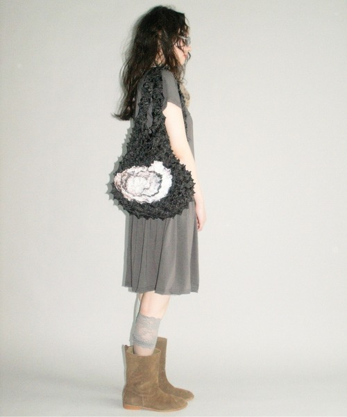 musubore（ムスボレ）の「【 select 】star shape switching one-piece / ほしワンピース（ワンピース・レディース・チャコールグレー/ホワイト・FREE）」の12枚目の写真