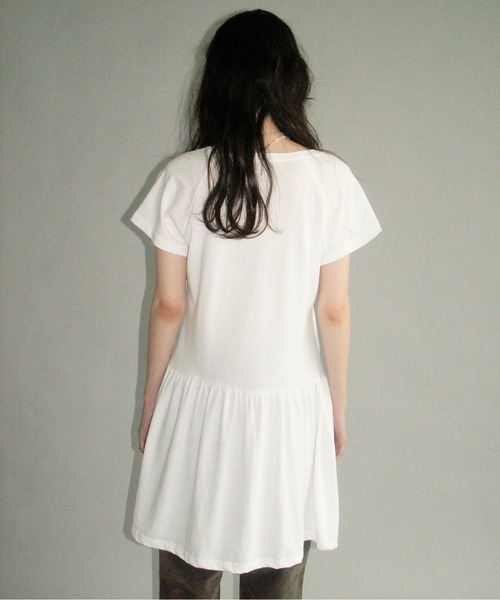musubore（ムスボレ）の「【 select 】star shape switching one-piece / ほしワンピース（ワンピース・レディース・チャコールグレー/ホワイト・FREE）」の9枚目の写真