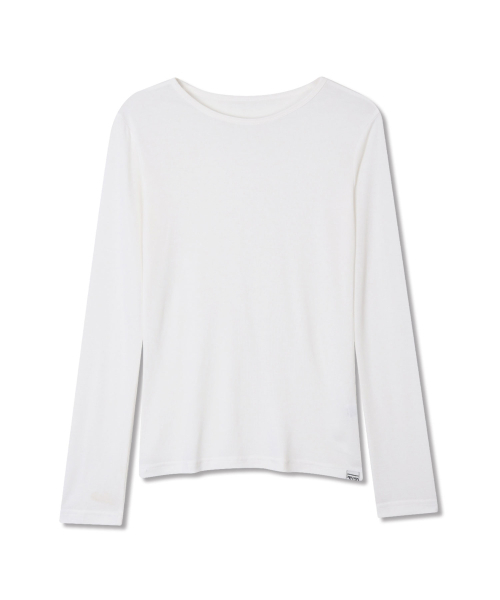 MICHIKO LONDON（ミチコ ロンドン）の「エアリーベーシックモーダルTシャツホワイト（Tシャツ/カットソー・レディース・その他・SMALL/MEDIUM）」の6枚目の写真