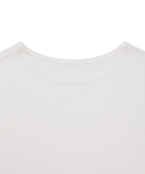 MICHIKO LONDON（ミチコ ロンドン）の「エアリーベーシックモーダルTシャツホワイト（Tシャツ/カットソー・レディース・その他・SMALL/MEDIUM）」の4枚目の写真