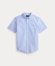 POLO RALPH LAUREN CHILDRENSWEAR | ストライプド コットン シアサッカー シャツ(シャツ/ブラウス)