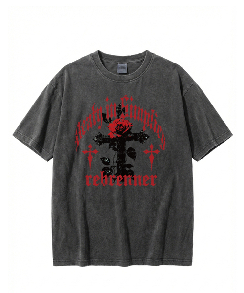 REBRENNER(リブレンナー)の「DTF シンプリー ピグメント 半袖Tシャツ ブルー(Tシャツ/カットソー・レディース・その他・LARGE/X-LARGE/2XL/MEDIUM)」の10枚目の写真