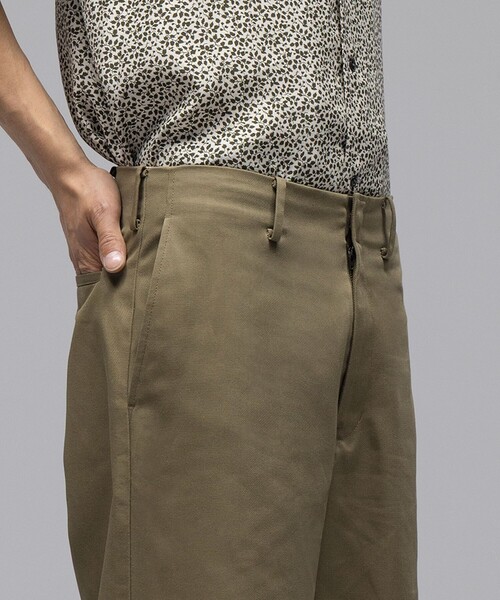 Dickies(ディッキーズ)の「<Dickies × monkey time>ツイル ローライズ バギー パンツ(チノパンツ・メンズ・ブラック/ベージュ・30inch/34inch/32inch)」の6枚目の写真