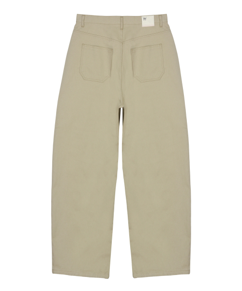 NICK&NICOLE(ニックアンドニコール)の「BUTTERFLY WIDE COTTON PANTS_BEIGE(その他パンツ・メンズ・その他・SMALL/MEDIUM/LARGE)」の5枚目の写真