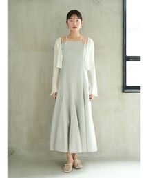 LAGUNAMOON | カーデセットフレアキャミワンピース　【アンサンブル】【セットアップ】(ワンピース)