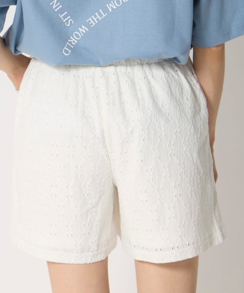 Ocean Pacific（オーシャンパシフィック）の「【OP:オーピー】レディースレースショートパンツ（その他パンツ・レディース・ブルー/ブラック/ホワイト・X-LARGE/LARGE/MEDIUM）」の16枚目の写真