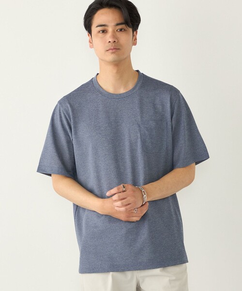 セール】SHIPS Colors:〈速乾・接触冷感・UVカット〉Breeze Cool(R) T