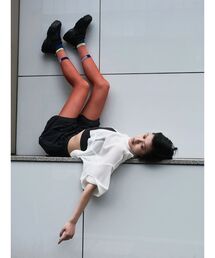 UN3D. | CONSTRUCTIVE MESH TOPS / コンストラクティブメッシュトップ(シャツ/ブラウス)