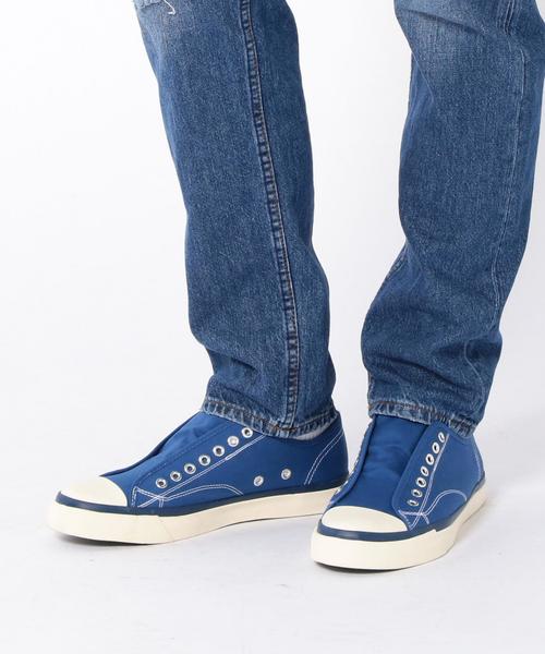 coen(コーエン)の「キャンバススリッポン16SS(スリッポン・メンズ・コバルトブルー/レッド・25.5cm/27.5cm/26cm/27cm/26.5cm)」の12枚目の写真