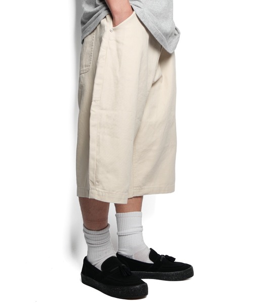 Cheers(チアーズ)の「BIG DUCK SHORTS(その他パンツ・メンズ・アイボリー/ブラウン/ブラック・M/L)」の9枚目の写真