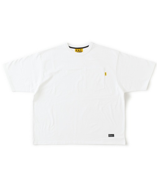 FAT(エフエイティー)の「GIANTee(Tシャツ/カットソー・メンズ・ライトグレー/サックスブルー/ホワイト/ブラック/グリーン・JUMBO(XXL)/TITCH(M)/FAT(XL)/SKINNY(L))」の2枚目の写真