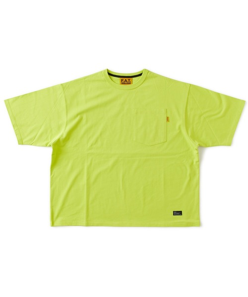 FAT(エフエイティー)の「GIANTee(Tシャツ/カットソー・メンズ・ライトグレー/サックスブルー/ホワイト/ブラック/グリーン・JUMBO(XXL)/TITCH(M)/FAT(XL)/SKINNY(L))」の5枚目の写真