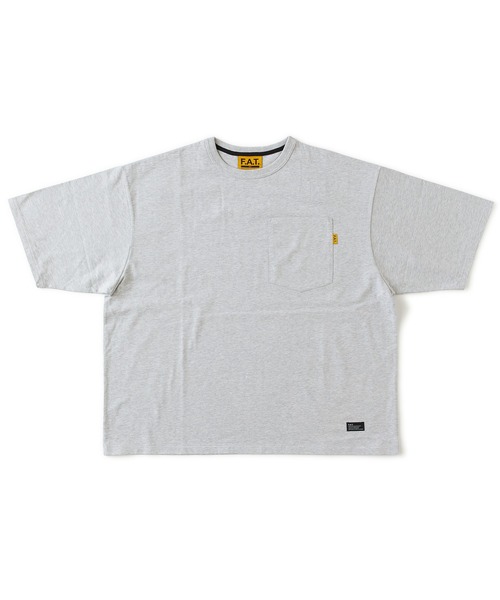 FAT(エフエイティー)の「GIANTee(Tシャツ/カットソー・メンズ・ライトグレー/サックスブルー/ホワイト/ブラック/グリーン・JUMBO(XXL)/TITCH(M)/FAT(XL)/SKINNY(L))」の4枚目の写真