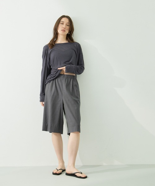 LOEFF（ロエフ）の「[LOEFF/ロエフ]LF W TORO CLT（その他パンツ・レディース・ダークグレー/ブラック・1）」の12枚目の写真