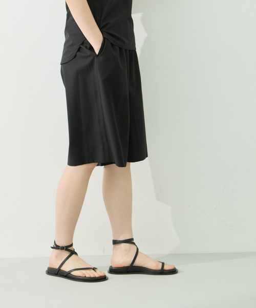 LOEFF（ロエフ）の「[LOEFF/ロエフ]LF W TORO CLT（その他パンツ・レディース・ダークグレー/ブラック・1）」の5枚目の写真