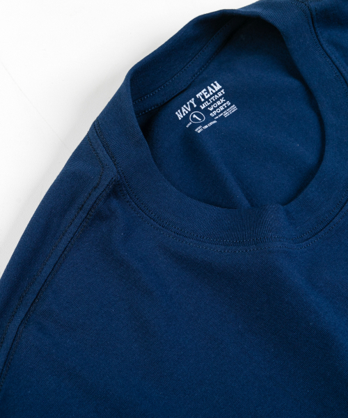NAVYTEAM(ネイビーチーム)の「VALLEY CENTER HORNETS 半袖Tシャツ(6色)(Tシャツ/カットソー・レディース・ライトグレー/イエロー×グレー/ホワイト×ブラック/ホワイト×グリーン/ネイビー/ブラック・SMALL/MEDIUM/LARGE/X-LARGE)」の17枚目の写真
