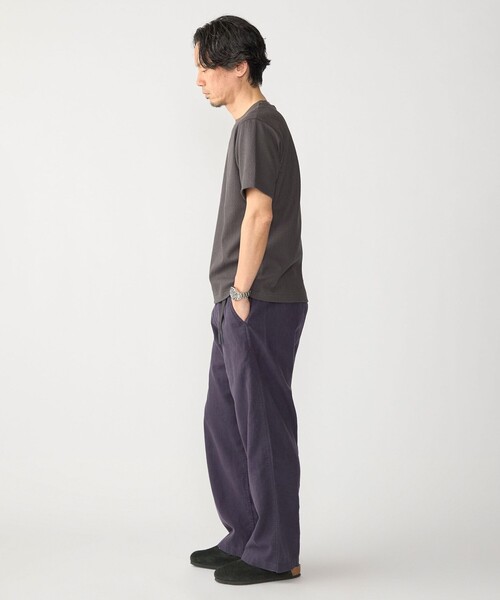 SHIPS（シップス）の「SHIPS:〈MADE IN JAPAN〉リンクス ジャカード Tシャツ（Tシャツ/カットソー・メンズ・ホワイト/オリーブ/ネイビー/ダークグレー・X-LARGE/LARGE/MEDIUM/SMALL）」の10枚目の写真