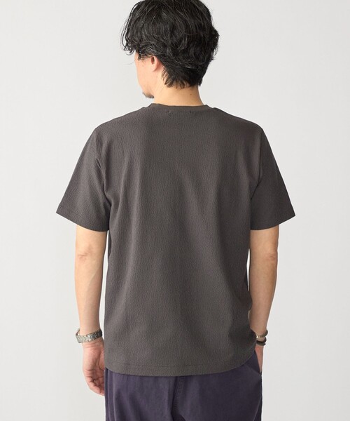 SHIPS（シップス）の「SHIPS:〈MADE IN JAPAN〉リンクス ジャカード Tシャツ（Tシャツ/カットソー・メンズ・ホワイト/オリーブ/ネイビー/ダークグレー・X-LARGE/LARGE/MEDIUM/SMALL）」の13枚目の写真