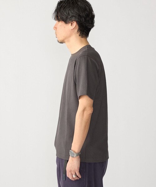 SHIPS（シップス）の「SHIPS:〈MADE IN JAPAN〉リンクス ジャカード Tシャツ（Tシャツ/カットソー・メンズ・ホワイト/オリーブ/ネイビー/ダークグレー・X-LARGE/LARGE/MEDIUM/SMALL）」の14枚目の写真