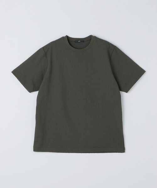 SHIPS（シップス）の「SHIPS:〈MADE IN JAPAN〉リンクス ジャカード Tシャツ（Tシャツ/カットソー・メンズ・ホワイト/オリーブ/ネイビー/ダークグレー・X-LARGE/LARGE/MEDIUM/SMALL）」の18枚目の写真