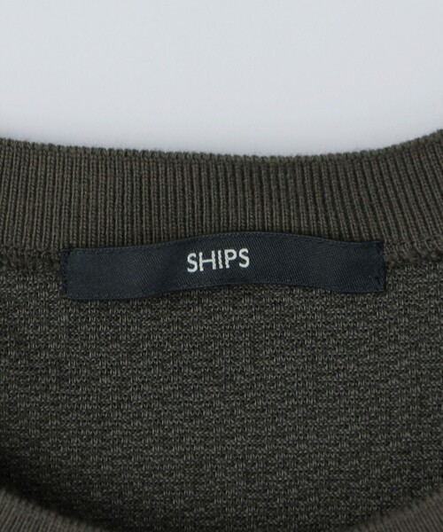 SHIPS（シップス）の「SHIPS:〈MADE IN JAPAN〉リンクス ジャカード Tシャツ（Tシャツ/カットソー・メンズ・ホワイト/オリーブ/ネイビー/ダークグレー・X-LARGE/LARGE/MEDIUM/SMALL）」の21枚目の写真