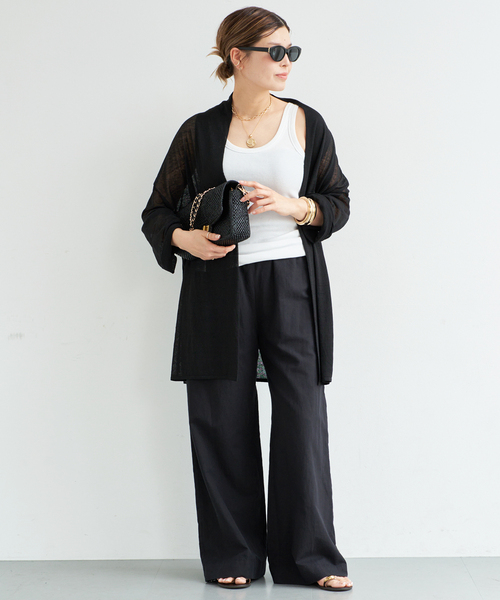 Cotton Linen Relax パンツ（その他パンツ）｜Deuxieme Classe