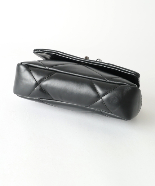 Noble(ノーブル)の「《NOBLE別注・WEB限定追加》Maison Vincent パッファーキルティングバッグ(ショルダーバッグ・レディース・ブラック・FREE)」の16枚目の写真