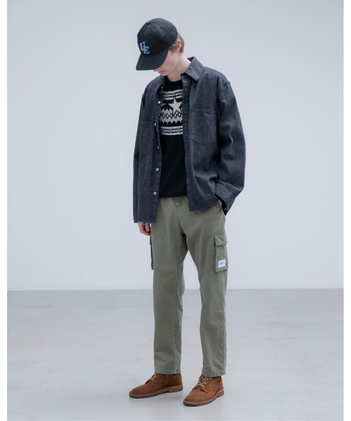 uniform experiment(ユニフォームエクスペリメント)の「MILITARY FIELD CARGO PANTS(カーゴパンツ・メンズ・ネイビー/カーキ・1/2/3)」の4枚目の写真