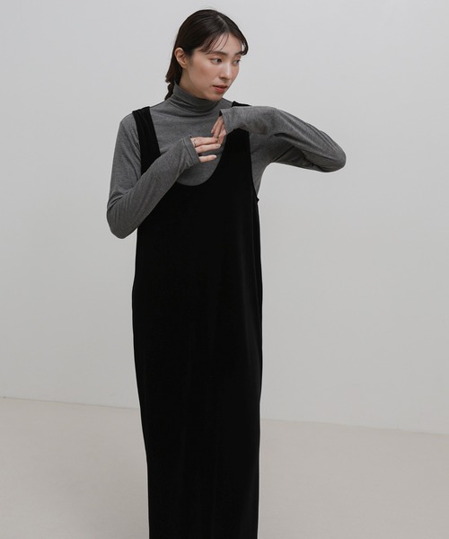 select MOCA(セレクトモカ)の「Uネックベロアロングワンピース(ワンピース・レディース・ブラウン/ブラック・LARGE/MEDIUM)」の19枚目の写真