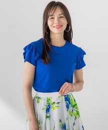 【WEB限定】ショルダーフリルカットソー