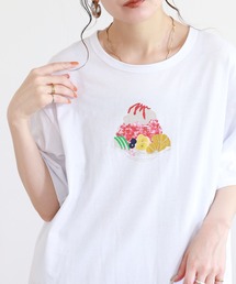 EMAGO かき氷プリントT 半袖