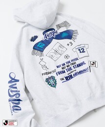 J.LEAGUE × FREAK'S STORE 別注SUPPORTERS ZIP HOODIE【東京ヴェルディ