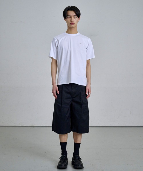 THE CLE（ザクレ）の「LIGHT WEIGHT T-SHIRT / ライトウェイトTシャツ（Tシャツ/カットソー・メンズ・ホワイト/ブラック・1/2）」の3枚目の写真
