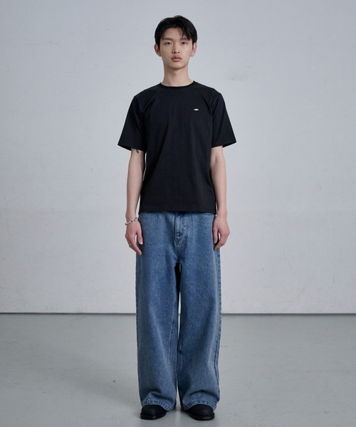 THE CLE（ザクレ）の「LIGHT WEIGHT T-SHIRT / ライトウェイトTシャツ（Tシャツ/カットソー・メンズ・ホワイト/ブラック・1/2）」の5枚目の写真
