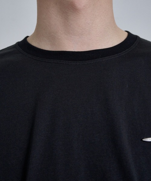 THE CLE（ザクレ）の「LIGHT WEIGHT T-SHIRT / ライトウェイトTシャツ（Tシャツ/カットソー・メンズ・ホワイト/ブラック・1/2）」の8枚目の写真