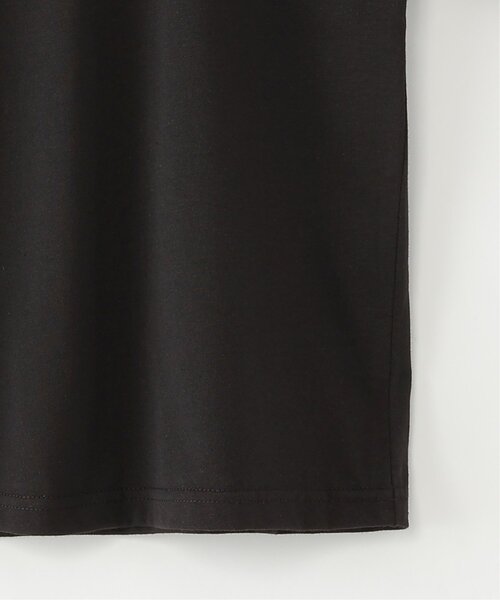 ikka(イッカ)の「シアギンガムチェック七分袖ロゴTシャツ(120~160cm)(Tシャツ/カットソー・キッズ・ライトブルー/ブラック・160/150/120/140/130)」の9枚目の写真