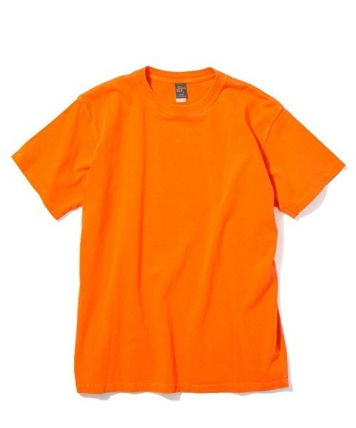 Good On(グッドオン)の「【GOOD ON】SS CREWNECK TEE(Tシャツ/カットソー・メンズ・ホワイト/ブラック/ダークグリーン/オレンジ/モカ/ブラック系その他/ブルー系その他/ライトパープル・MEDIUM/LARGE/X-LARGE)」の8枚目の写真