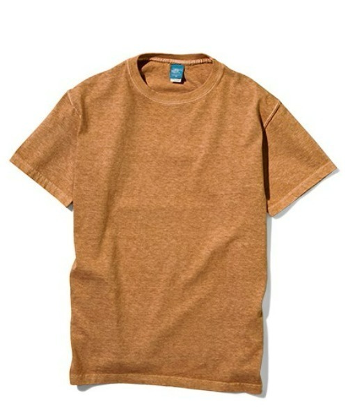 Good On(グッドオン)の「【GOOD ON】SS CREWNECK TEE(Tシャツ/カットソー・メンズ・ホワイト/ブラック/ダークグリーン/オレンジ/モカ/ブラック系その他/ブルー系その他/ライトパープル・MEDIUM/LARGE/X-LARGE)」の4枚目の写真