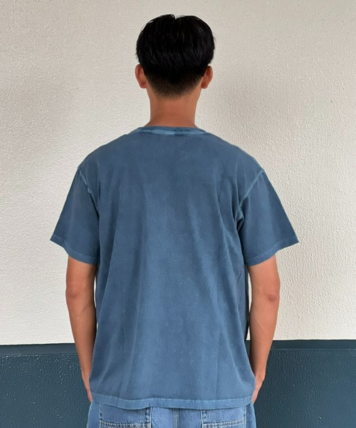 Good On(グッドオン)の「【GOOD ON】SS CREWNECK TEE(Tシャツ/カットソー・メンズ・ホワイト/ブラック/ダークグリーン/オレンジ/モカ/ブラック系その他/ブルー系その他/ライトパープル・MEDIUM/LARGE/X-LARGE)」の22枚目の写真