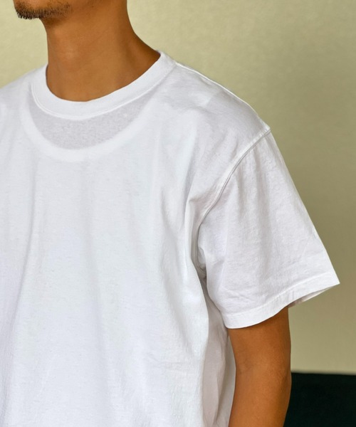 Good On(グッドオン)の「【GOOD ON】SS CREWNECK TEE(Tシャツ/カットソー・メンズ・ホワイト/ブラック/ダークグリーン/オレンジ/モカ/ブラック系その他/ブルー系その他/ライトパープル・MEDIUM/LARGE/X-LARGE)」の19枚目の写真