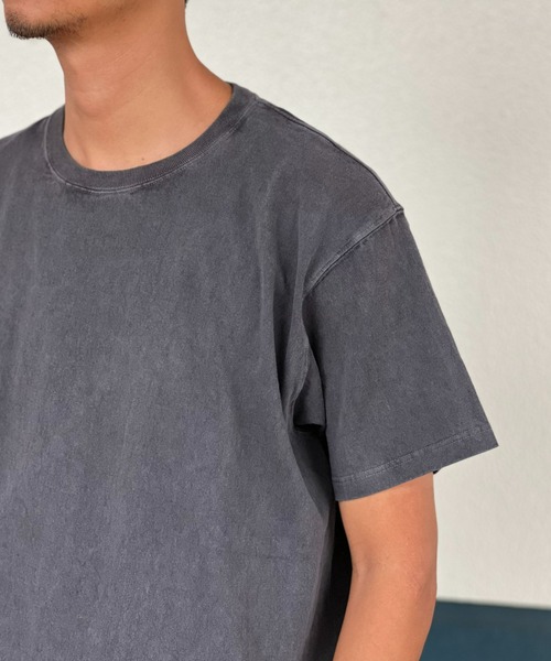 Good On(グッドオン)の「【GOOD ON】SS CREWNECK TEE(Tシャツ/カットソー・メンズ・ホワイト/ブラック/ダークグリーン/オレンジ/モカ/ブラック系その他/ブルー系その他/ライトパープル・MEDIUM/LARGE/X-LARGE)」の11枚目の写真