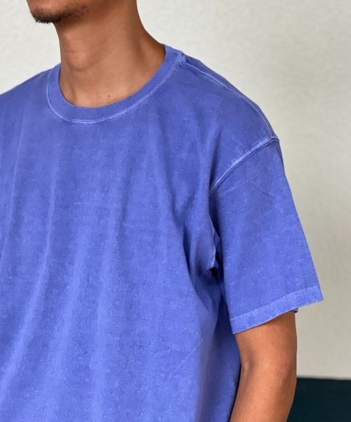 Good On(グッドオン)の「【GOOD ON】SS CREWNECK TEE(Tシャツ/カットソー・メンズ・ホワイト/ブラック/ダークグリーン/オレンジ/モカ/ブラック系その他/ブルー系その他/ライトパープル・MEDIUM/LARGE/X-LARGE)」の13枚目の写真