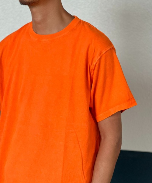 Good On(グッドオン)の「【GOOD ON】SS CREWNECK TEE(Tシャツ/カットソー・メンズ・ホワイト/ブラック/ダークグリーン/オレンジ/モカ/ブラック系その他/ブルー系その他/ライトパープル・MEDIUM/LARGE/X-LARGE)」の15枚目の写真