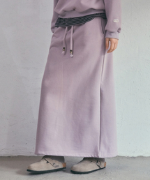 Cozy Henry Long Skirt_Vintage Pink(O25-SK21)